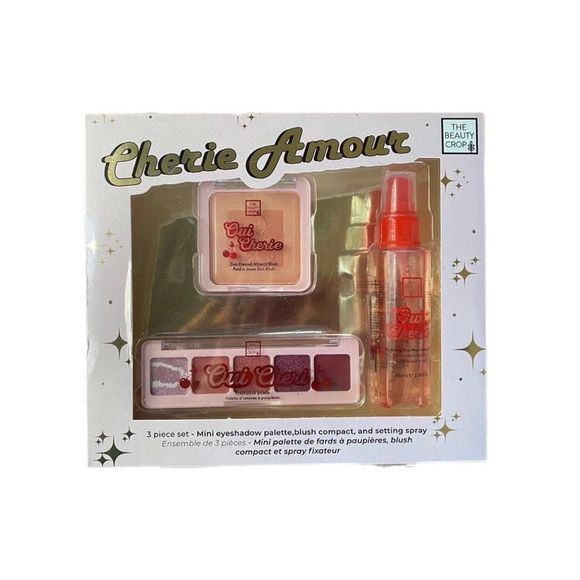 THE BEAUTY CROP - Cherie Amour Gift Set. Eyeshadow Blush & Setting Spray NWT! - Picture 9 of 12